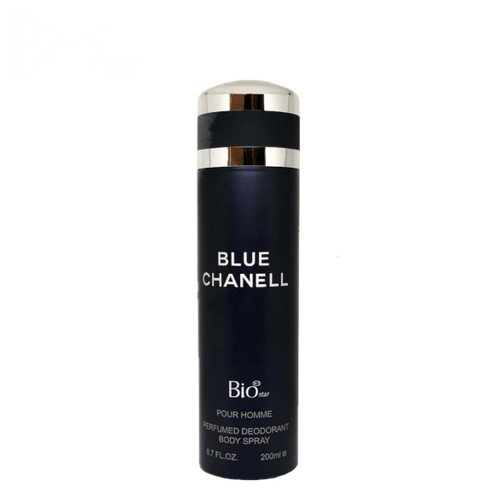 اسپری بدن بیو استار رایحه BLUE CHANELL