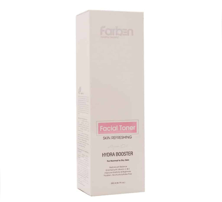 تونر پاک کننده صورت فاربن Farben مدل Hydra Boost