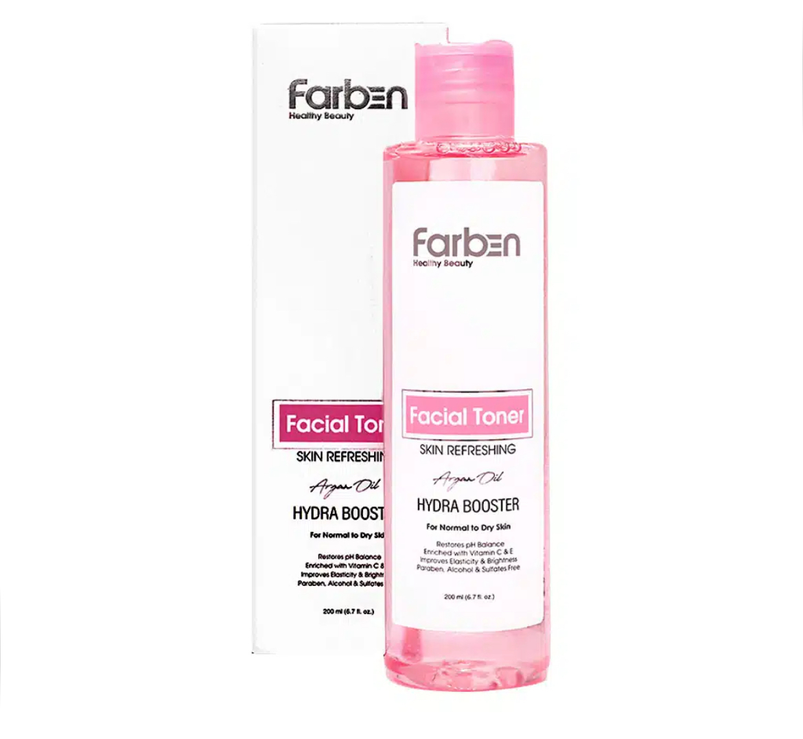تونر پاک کننده صورت فاربن Farben مدل Hydra Boost