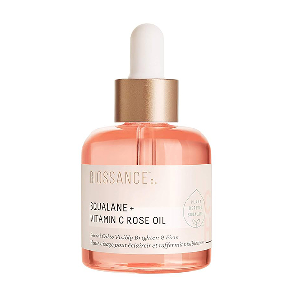 سرم روشن کننده اسکوالن و ویتامین سی بایوسنس Biossance Squalane + Vitamin C Rose Oil Serum 30Ml
