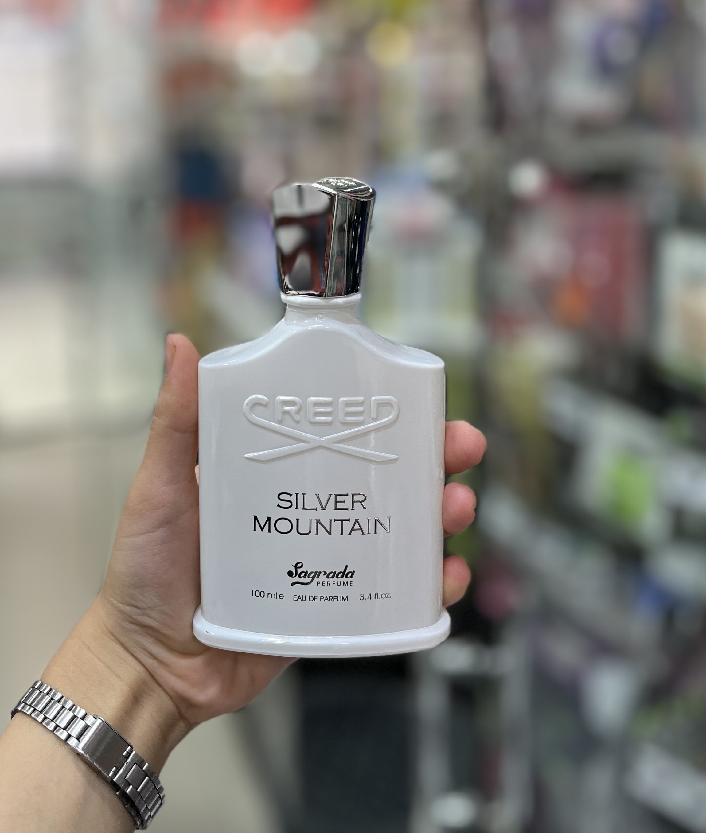 عطر ادوپرفیوم ساگرادا مدل سیلور مانتین واتر ۱۰۰ میلی‌لیتر
