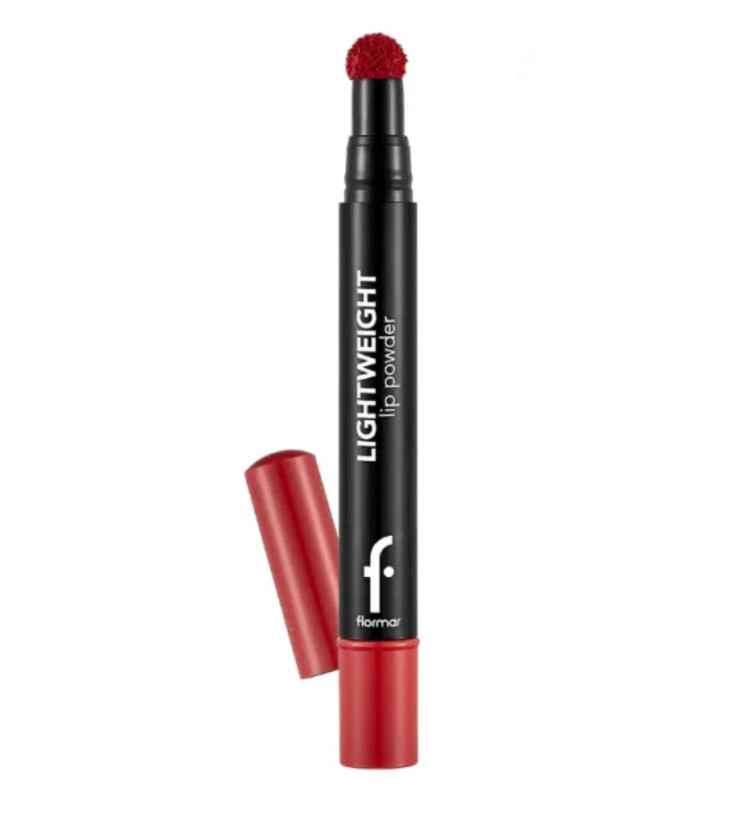 رژ لب پد دار فلورمار مدل LIP POWDER شماره 10 رنگ PROVOKING