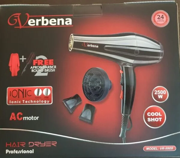 سشوار حرفه ای وربنا مدل VR-9909