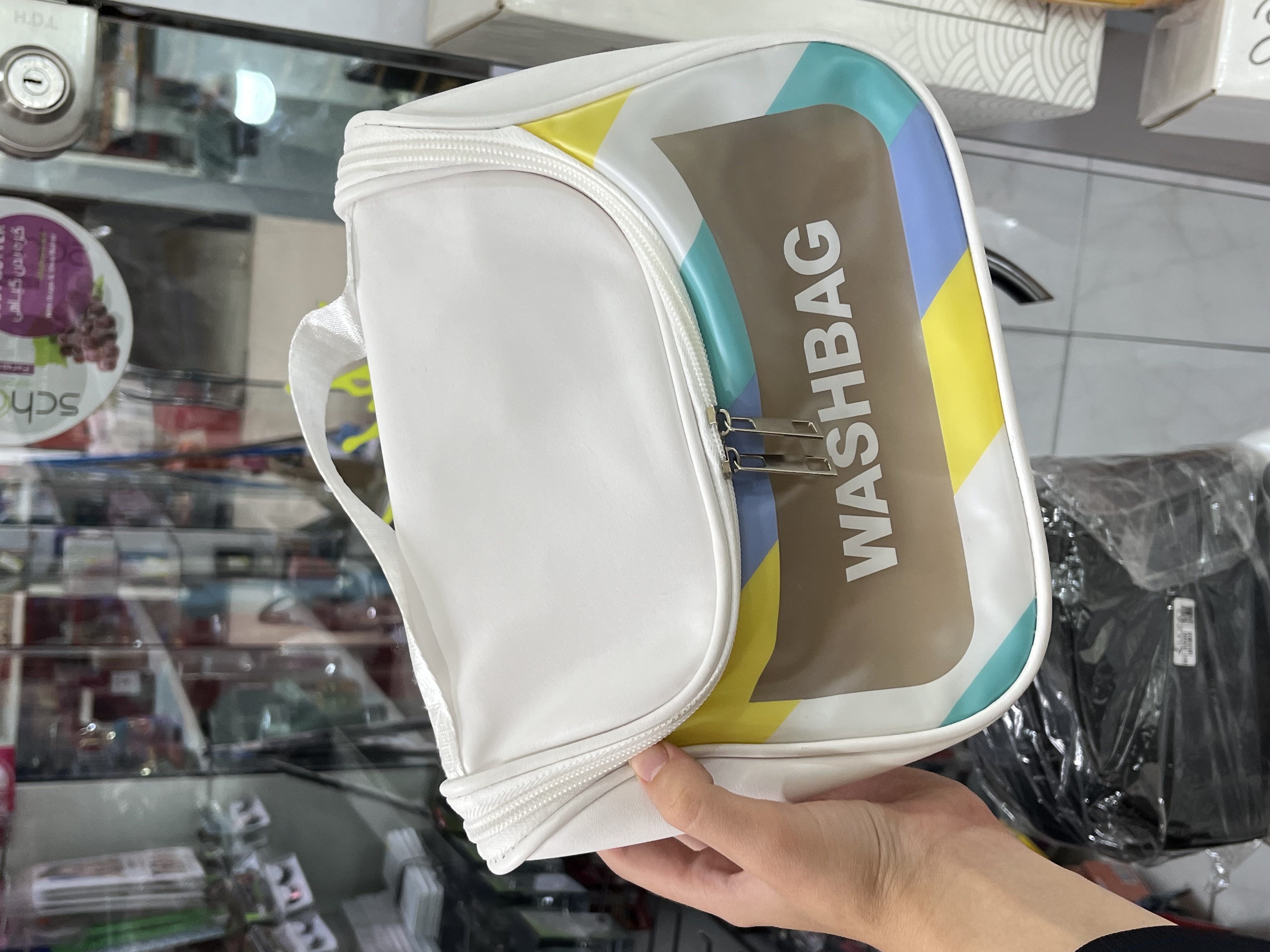 کیف آرایشی واش بگ Wash Bag مدل چمدانی