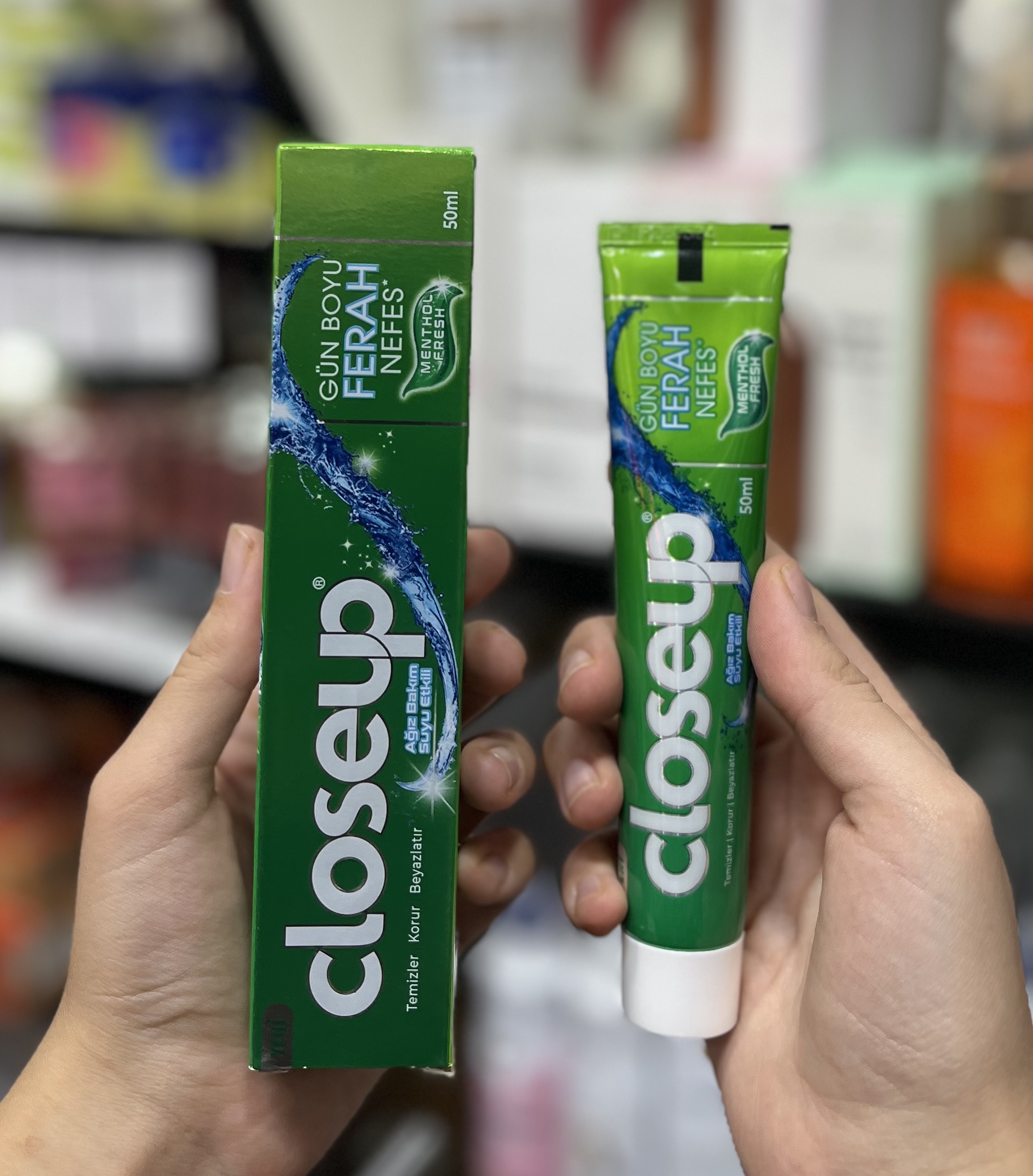 خمیردندان سبز کلوزآپ (مدل Menthol Fresh)