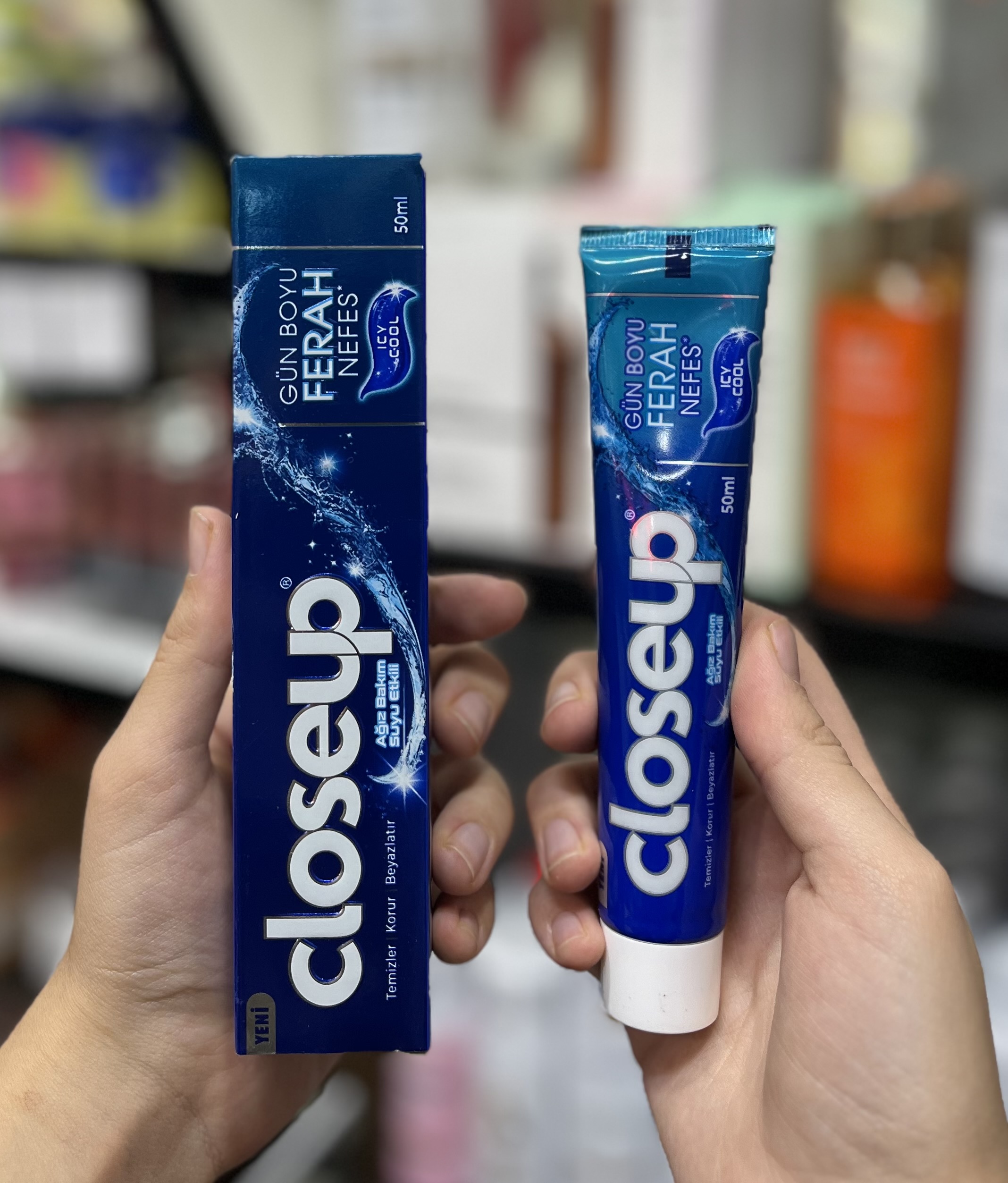 خمیردندان آبی کلوزآپ (مدل Icy Cool)